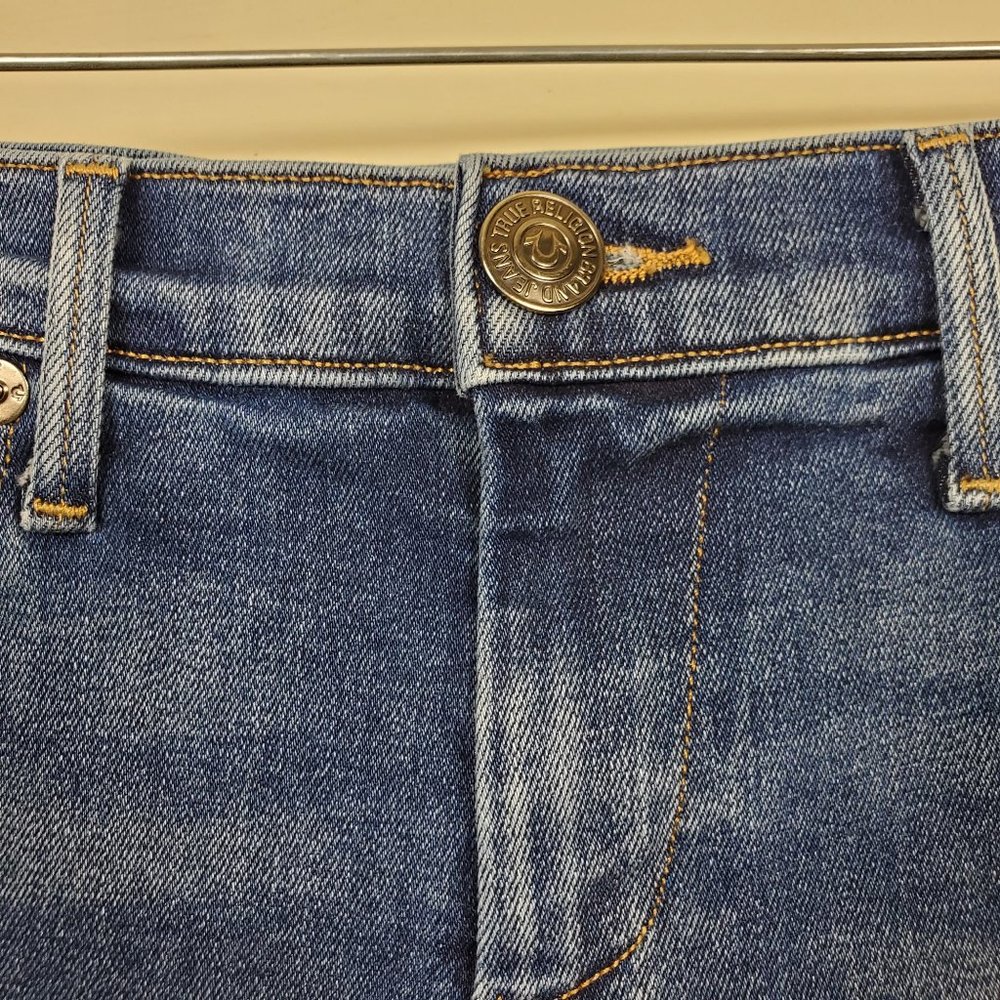 SOLD - True Religion Denim Cut Off Shorts Size 28 - Picture 2 of 11